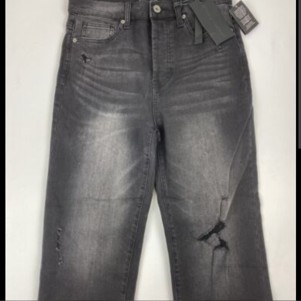 Kendall & Kylie The Iconic High Rise Distressed Jeans 29